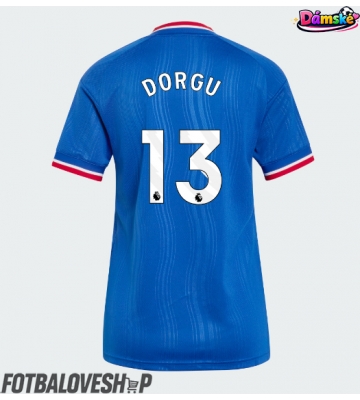 Manchester United Patrick Dorgu #13 Dámské Venkovní Dres 2026-27 Krátký Rukáv
