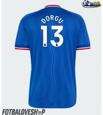Manchester United Patrick Dorgu #13 Venkovní Dres 2026-27 Krátký Rukáv