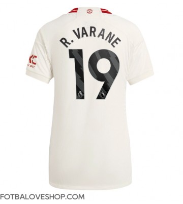 Manchester United Raphael Varane #19 Dámské Alternativní Dres 2023-24 Krátký Rukáv