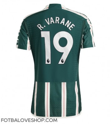 Manchester United Raphael Varane #19 Venkovní Dres 2023-24 Krátký Rukáv