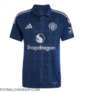 Manchester United Venkovní Dres 2024-25 Krátký Rukáv