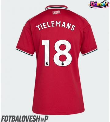 Manchester United Youri Tielemans #18 Dámské Domácí Dres 2026-27 Krátký Rukáv