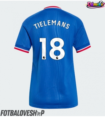 Manchester United Youri Tielemans #18 Dámské Venkovní Dres 2026-27 Krátký Rukáv
