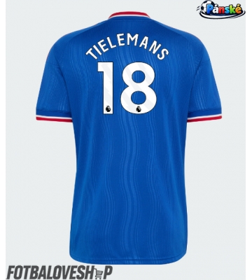 Manchester United Youri Tielemans #18 Venkovní Dres 2026-27 Krátký Rukáv