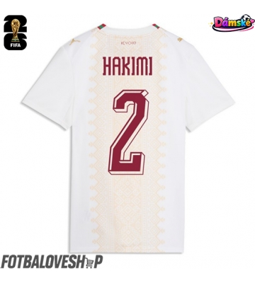 Maroko Achraf Hakimi #2 Dámské Venkovní Dres MS 2026 Krátký Rukáv