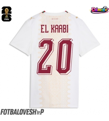 Maroko Ayoub El Kaabi #20 Dámské Venkovní Dres MS 2026 Krátký Rukáv