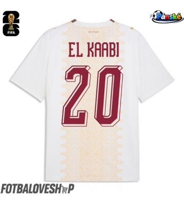 Maroko Ayoub El Kaabi #20 Venkovní Dres MS 2026 Krátký Rukáv