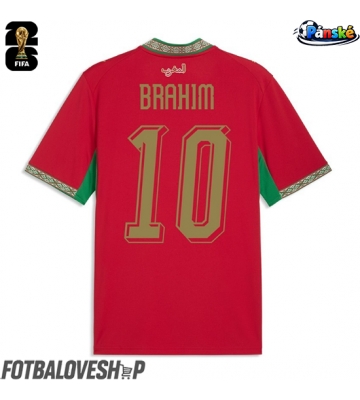 Maroko Brahim Diaz #10 Domácí Dres MS 2026 Krátký Rukáv