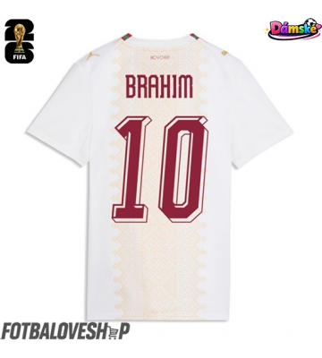 Maroko Brahim Diaz #10 Dámské Venkovní Dres MS 2026 Krátký Rukáv