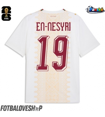 Maroko Youssef En-Nesyri #19 Venkovní Dres MS 2026 Krátký Rukáv