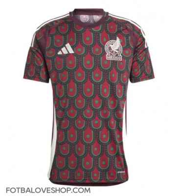 Mexiko Domácí Dres Copa America 2024 Krátký Rukáv