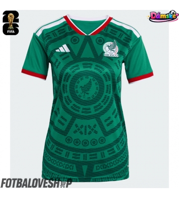 Mexiko Dámské Domácí Dres MS 2026 Krátký Rukáv