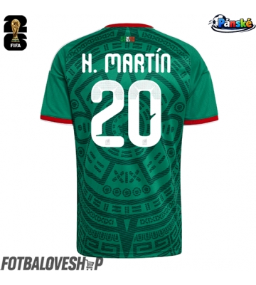 Mexiko Henry Martin #20 Domácí Dres MS 2026 Krátký Rukáv