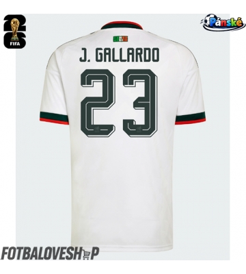 Mexiko Jesus Gallardo #23 Venkovní Dres MS 2026 Krátký Rukáv