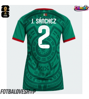 Mexiko Jorge Sanchez #2 Dámské Domácí Dres MS 2026 Krátký Rukáv