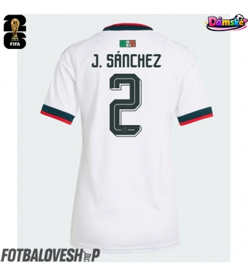 Mexiko Jorge Sanchez #2 Dámské Venkovní Dres MS 2026 Krátký Rukáv