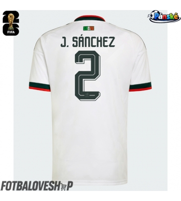 Mexiko Jorge Sanchez #2 Venkovní Dres MS 2026 Krátký Rukáv