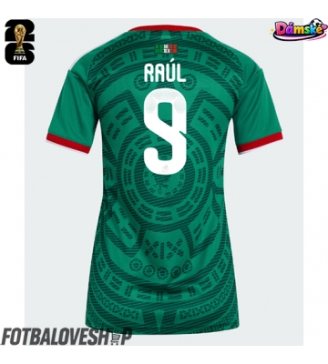 Mexiko Raul Jimenez #9 Dámské Domácí Dres MS 2026 Krátký Rukáv