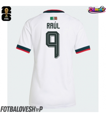 Mexiko Raul Jimenez #9 Dámské Venkovní Dres MS 2026 Krátký Rukáv