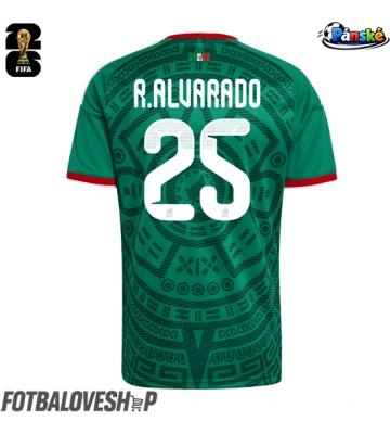 Mexiko Roberto Alvarado #25 Domácí Dres MS 2026 Krátký Rukáv