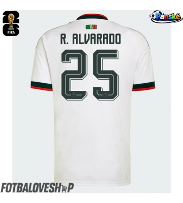 Mexiko Roberto Alvarado #25 Venkovní Dres MS 2026 Krátký Rukáv