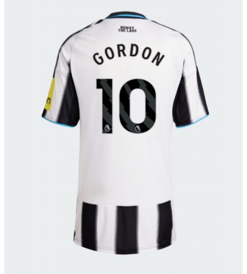 Newcastle United Anthony Gordon #10 Dámské Domácí Dres 2025-26 Krátký Rukáv