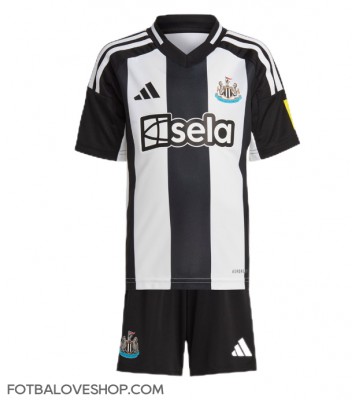 Newcastle United Dětské Domácí Dres 2024-25 Krátký Rukáv (+ trenýrky)