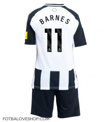 Newcastle United Harvey Barnes #11 Dětské Domácí Dres 2024-25 Krátký Rukáv (+ trenýrky)