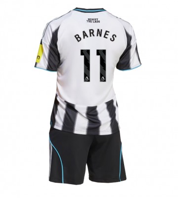 Newcastle United Harvey Barnes #11 Dětské Domácí Dres 2025-26 Krátký Rukáv (+ trenýrky)