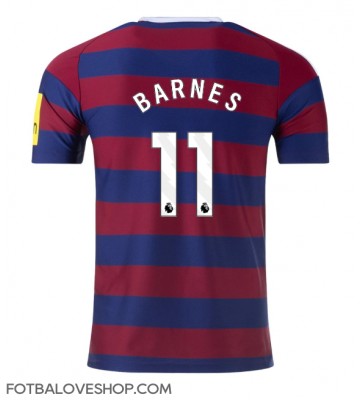 Newcastle United Harvey Barnes #11 Venkovní Dres 2024-25 Krátký Rukáv