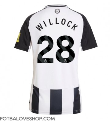 Newcastle United Joe Willock #28 Dámské Domácí Dres 2024-25 Krátký Rukáv