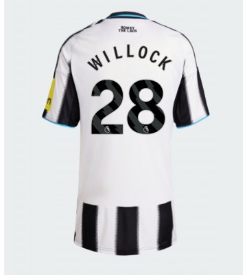 Newcastle United Joe Willock #28 Dámské Domácí Dres 2025-26 Krátký Rukáv