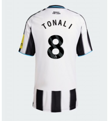 Newcastle United Sandro Tonali #8 Dámské Domácí Dres 2025-26 Krátký Rukáv