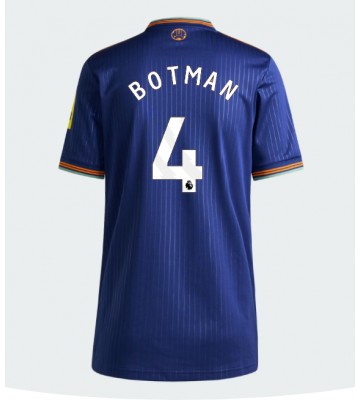 Newcastle United Sven Botman #4 Dámské Alternativní Dres 2025-26 Krátký Rukáv