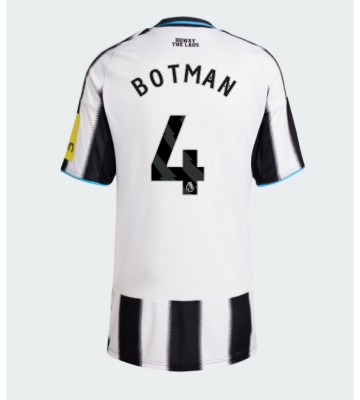 Newcastle United Sven Botman #4 Dámské Domácí Dres 2025-26 Krátký Rukáv