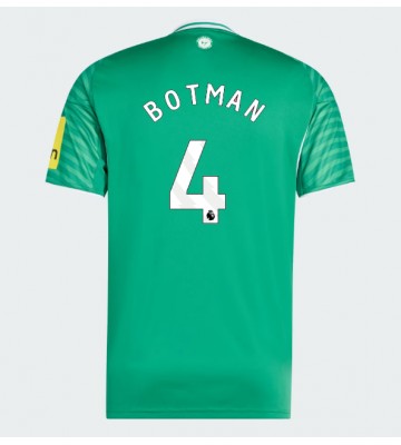 Newcastle United Sven Botman #4 Venkovní Dres 2025-26 Krátký Rukáv Newcastle United Sven Botman #4 Venkovní Dres 2025-26 Krátký Rukáv