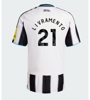 Newcastle United Tino Livramento #21 Domácí Dres 2025-26 Krátký Rukáv