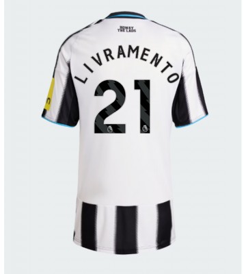 Newcastle United Tino Livramento #21 Dámské Domácí Dres 2025-26 Krátký Rukáv