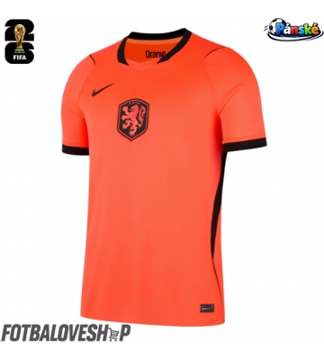 Nizozemsko Domácí Dres MS 2026 Krátký Rukáv