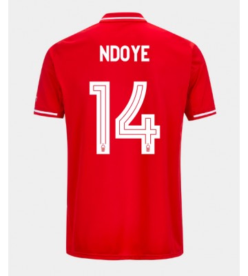 Nottingham Forest Dan Ndoye #14 Domácí Dres 2025-26 Krátký Rukáv