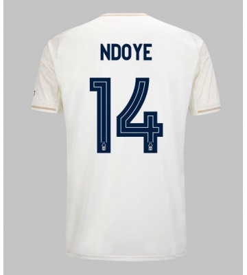 Nottingham Forest Dan Ndoye #14 Venkovní Dres 2025-26 Krátký Rukáv
