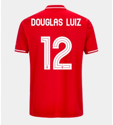 Nottingham Forest Douglas Luiz #12 Domácí Dres 2025-26 Krátký Rukáv