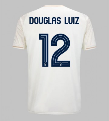 Nottingham Forest Douglas Luiz #12 Venkovní Dres 2025-26 Krátký Rukáv
