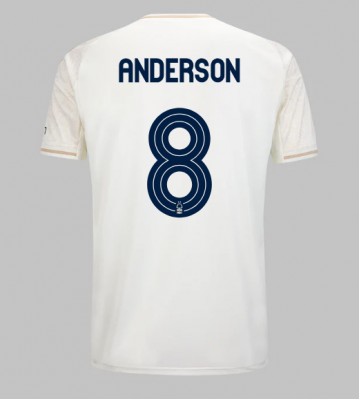 Nottingham Forest Elliot Anderson #8 Venkovní Dres 2025-26 Krátký Rukáv