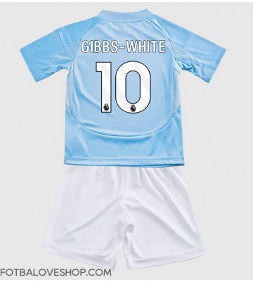 Nottingham Forest Morgan Gibbs-White #10 Dětské Alternativní Dres 2024-25 Krátký Rukáv (+ trenýrky)