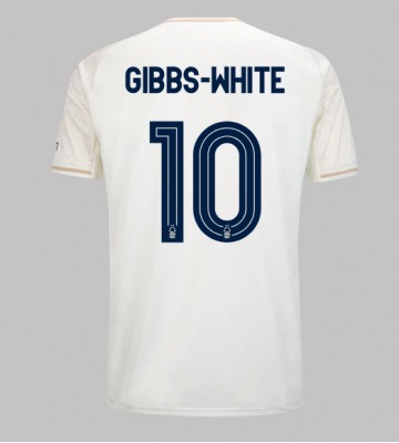 Nottingham Forest Morgan Gibbs-White #10 Venkovní Dres 2025-26 Krátký Rukáv