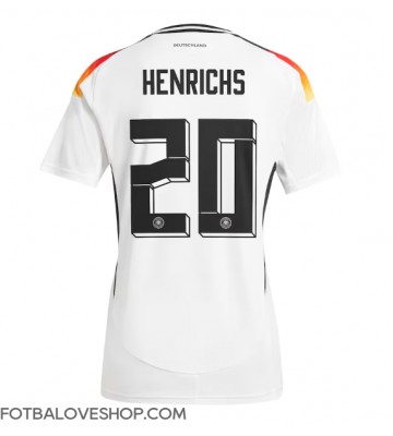Německo Benjamin Henrichs #20 Domácí Dres ME 2024 Krátký Rukáv