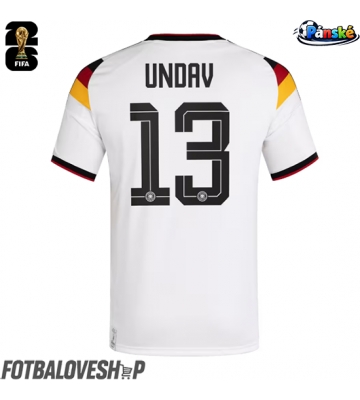 Německo Deniz Undav #13 Domácí Dres MS 2026 Krátký Rukáv