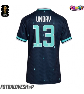 Německo Deniz Undav #13 Dámské Venkovní Dres MS 2026 Krátký Rukáv