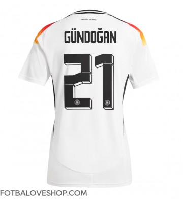 Německo Ilkay Gundogan #21 Domácí Dres ME 2024 Krátký Rukáv